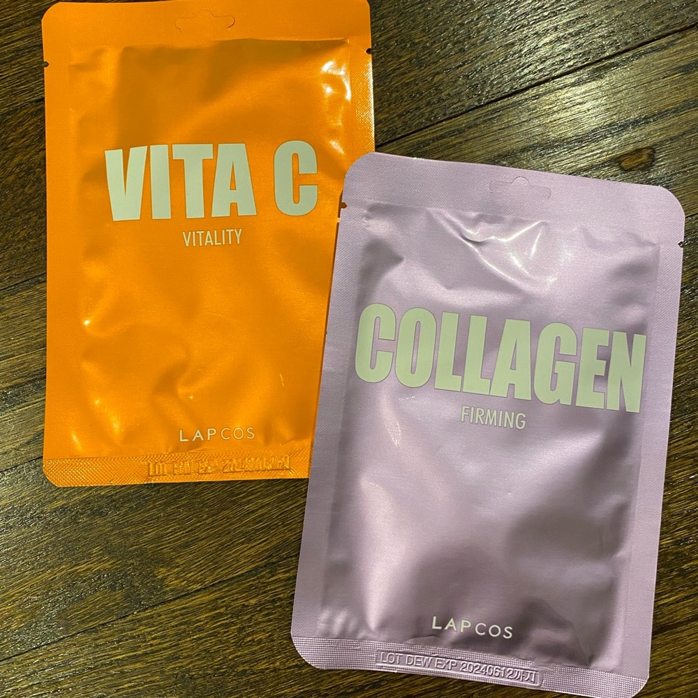 Lapcos Face Mask - Vita C & Collagen